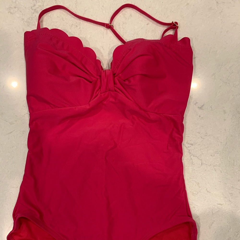 Kate Spade Scallop One Piece